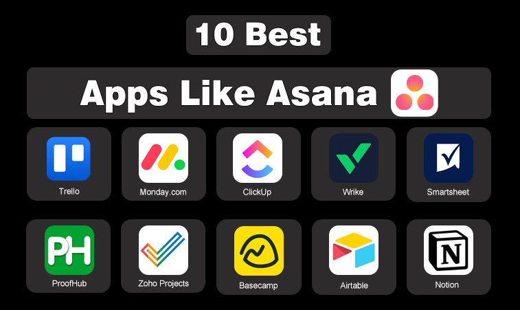 10 Best Apps Like Asana