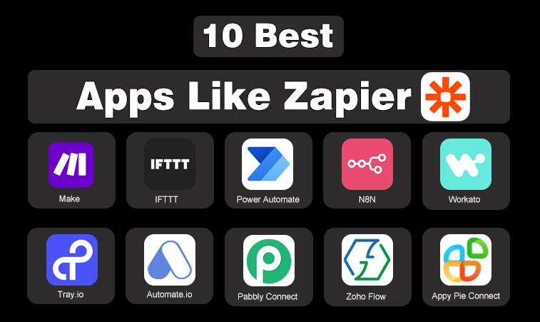 10 Best Apps Like Zapier