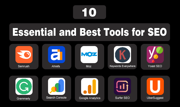 Top 10 Essential and Best Tools for SEO