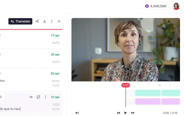 AI tool is translating video