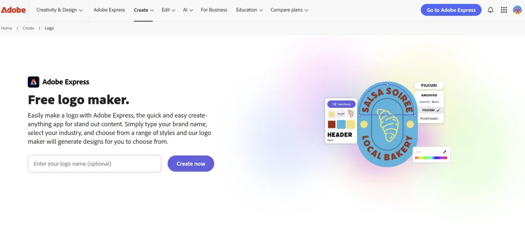 Adobe Logo Maker
