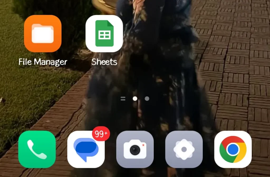 Check the presence of the app