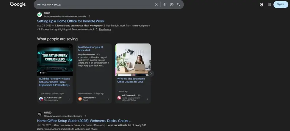 Creating the Title Based on User Intent