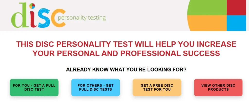 DiSC Personality Testing