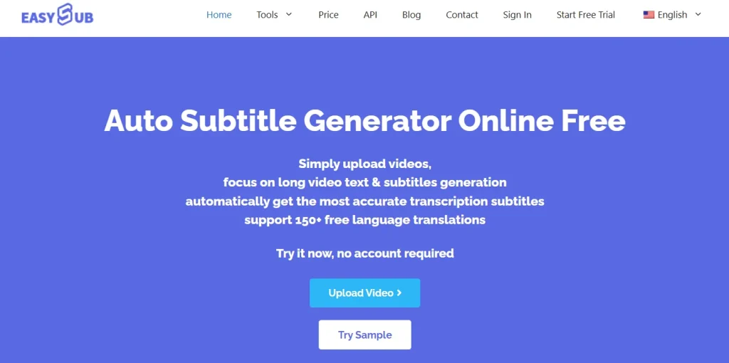 EasySub Free Features - Best for Simplicity