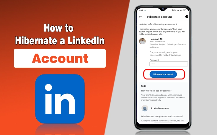 How to Hibernate LinkedIn Account