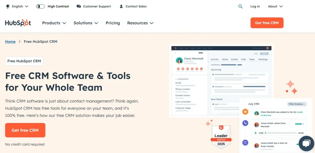 HubSpot CRM - All in One for Growing Agencies