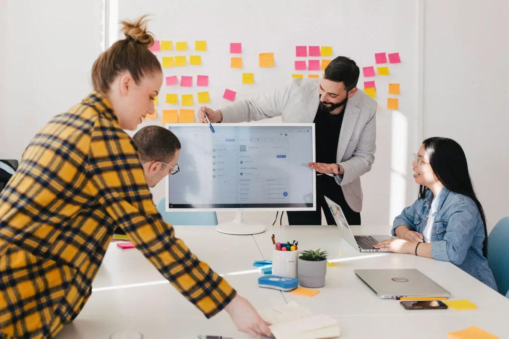 Marketing Team Collaborating
