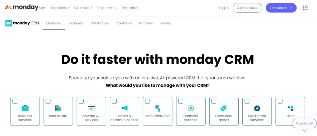 Monday.com CRM - Project and Client Management Combined