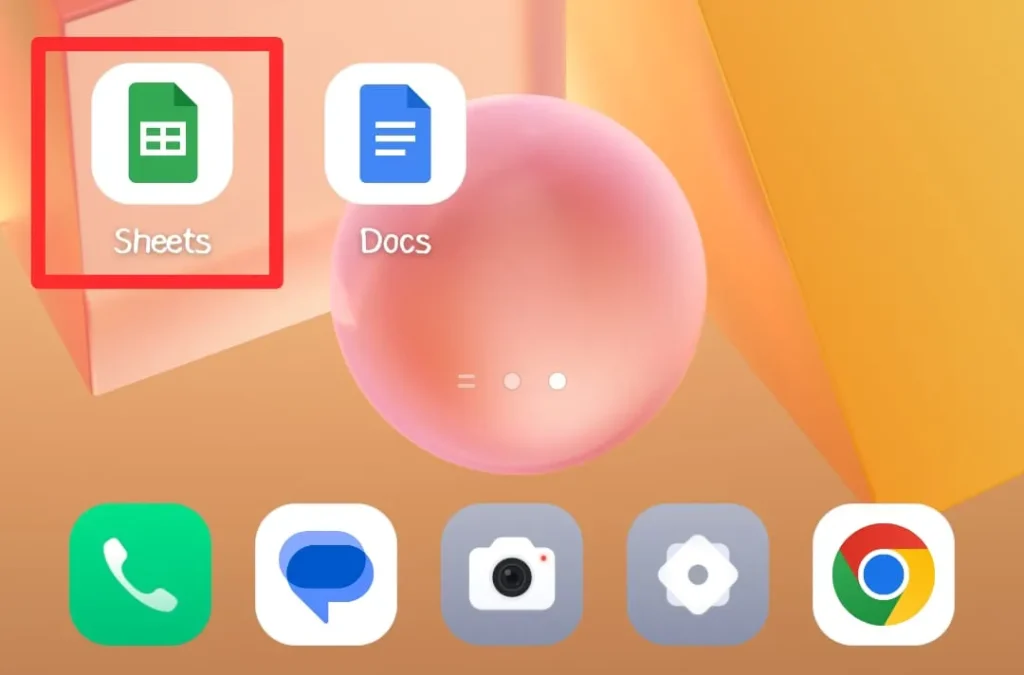 Press and hold the app until a menu appears