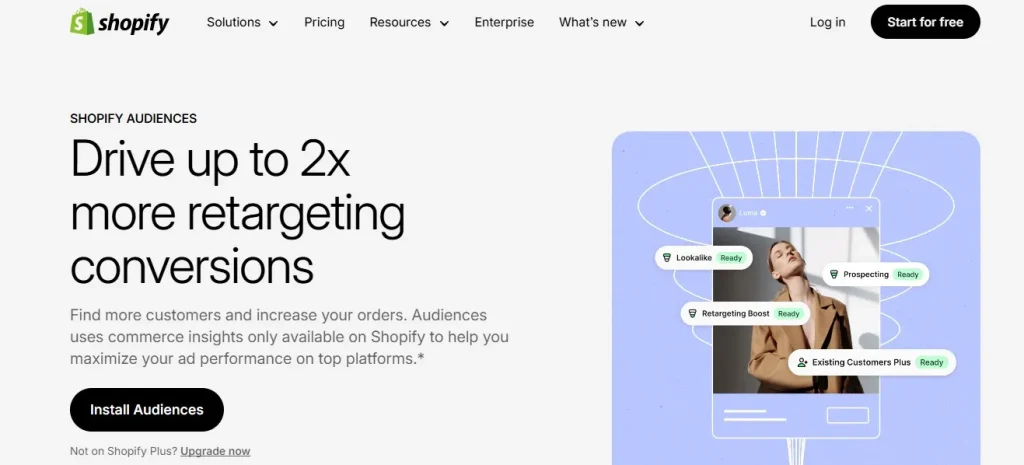 Shopify Audiences