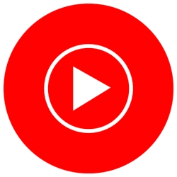 YouTube Music Logo - Top Music Apps Like Spotify