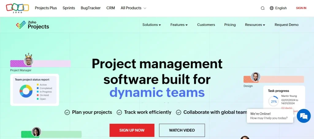 Zoho Projects