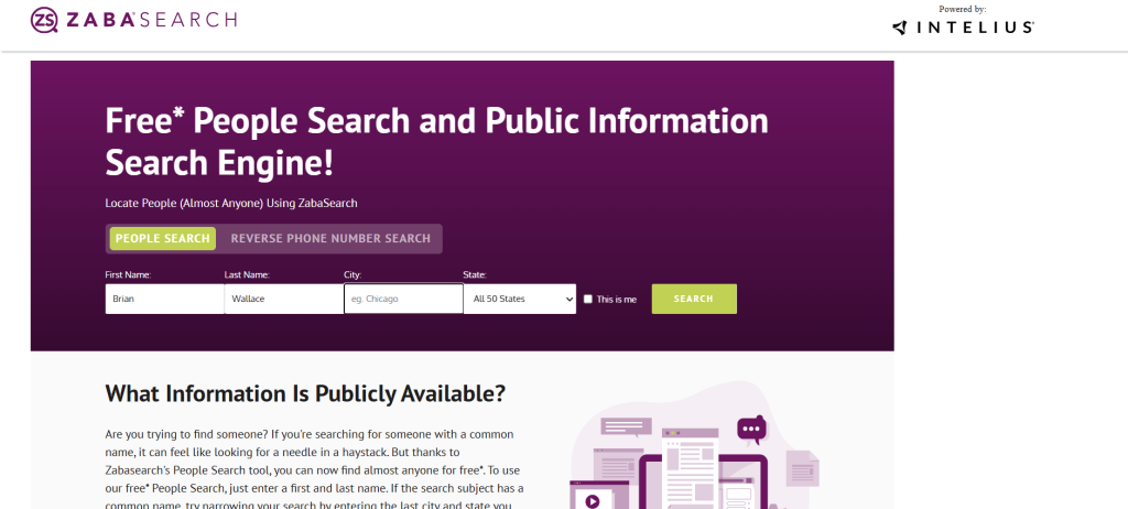 Enter the details and click search