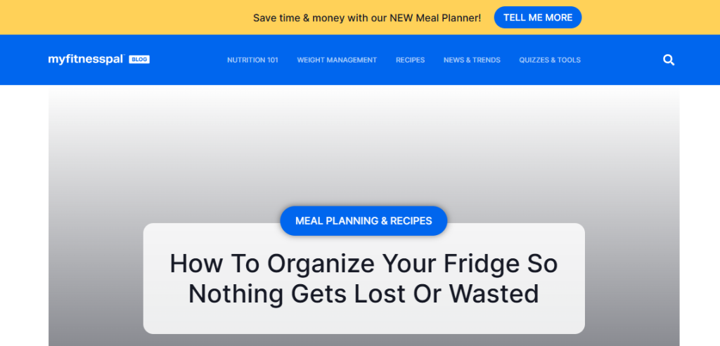 MyFitnessPal Blog