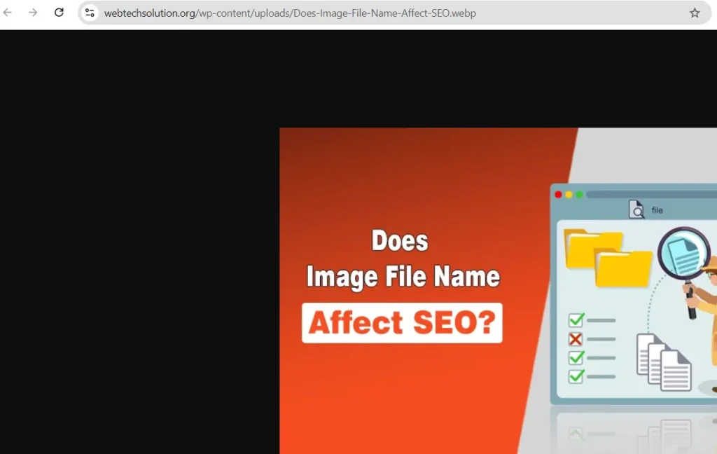 Image file name example of WebTech Solutions article